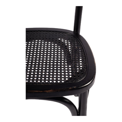 Churchill Dining Chair Antique Black - Set Of Two by Moe's Home