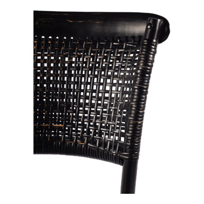 Churchill Dining Chair Antique Black - Set Of Two by Moe's Home