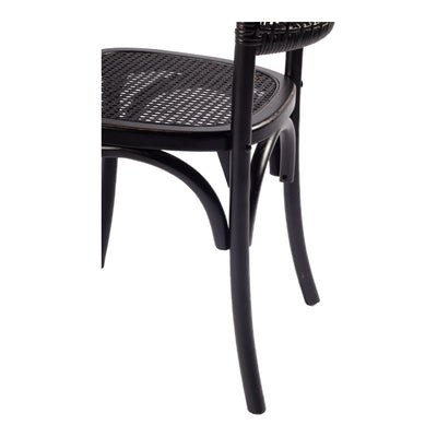 Churchill Dining Chair Antique Black - Set Of Two by Moe's Home