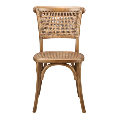 Churchill Dining Chair Light Brown - Set Of Two by Moe's Home