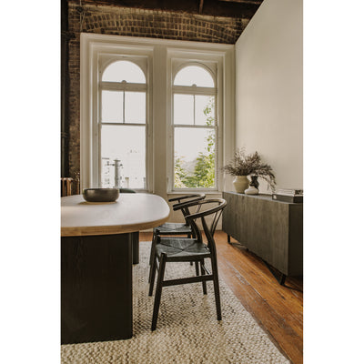Ventana Dining Chair Black - Set Of Two by Moe's Home