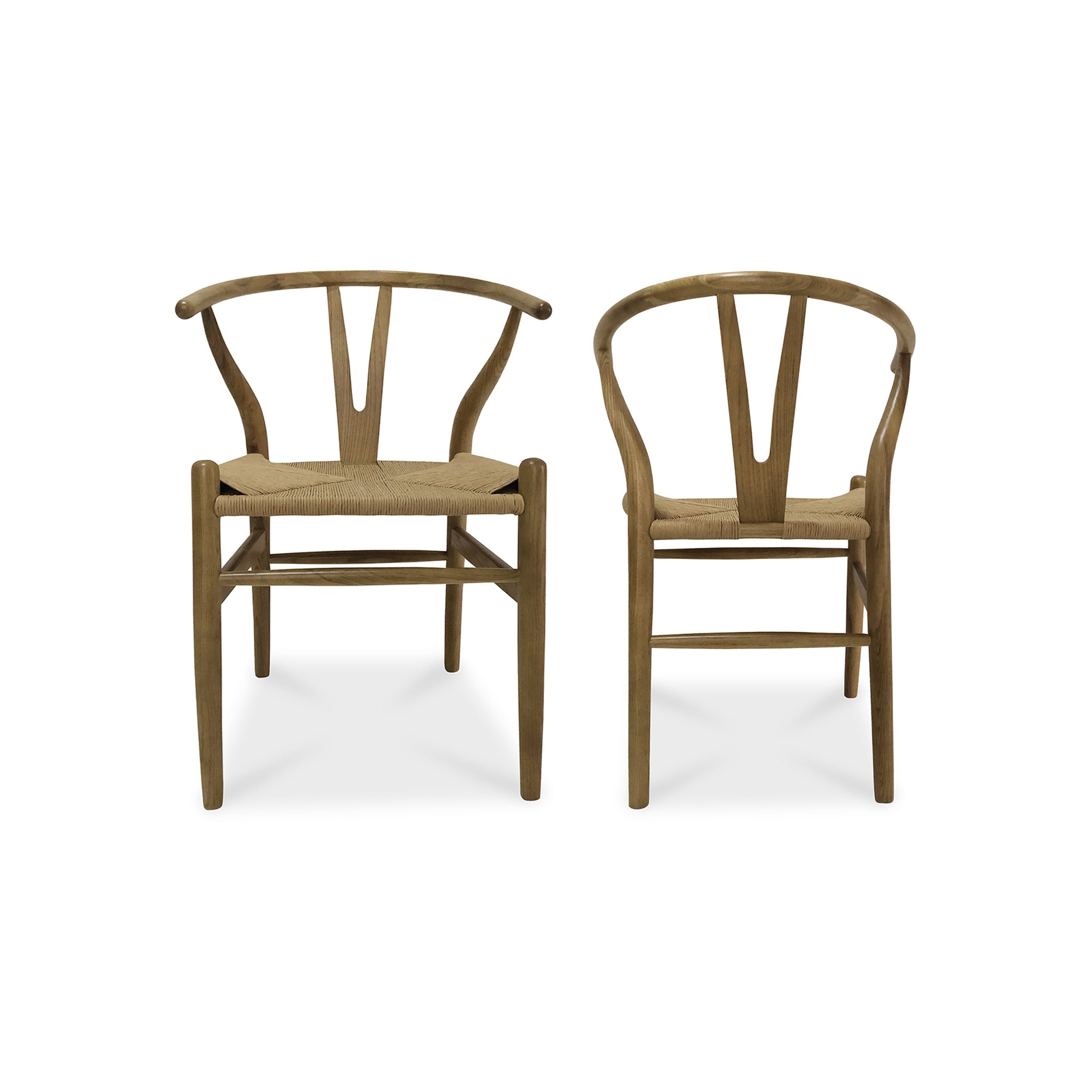 Ventana Dining Chair Natural - Set Of Two