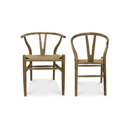 Ventana Dining Chair Natural - Set Of Two