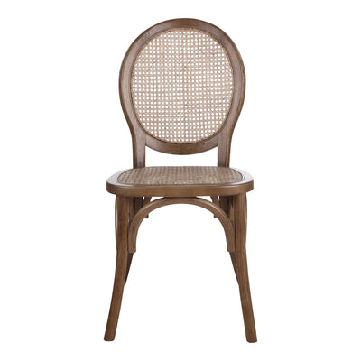 Rivalto Dining Chair Brown - Set Of Two by Moe's Home