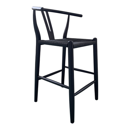 Ventana Counter Stool Black