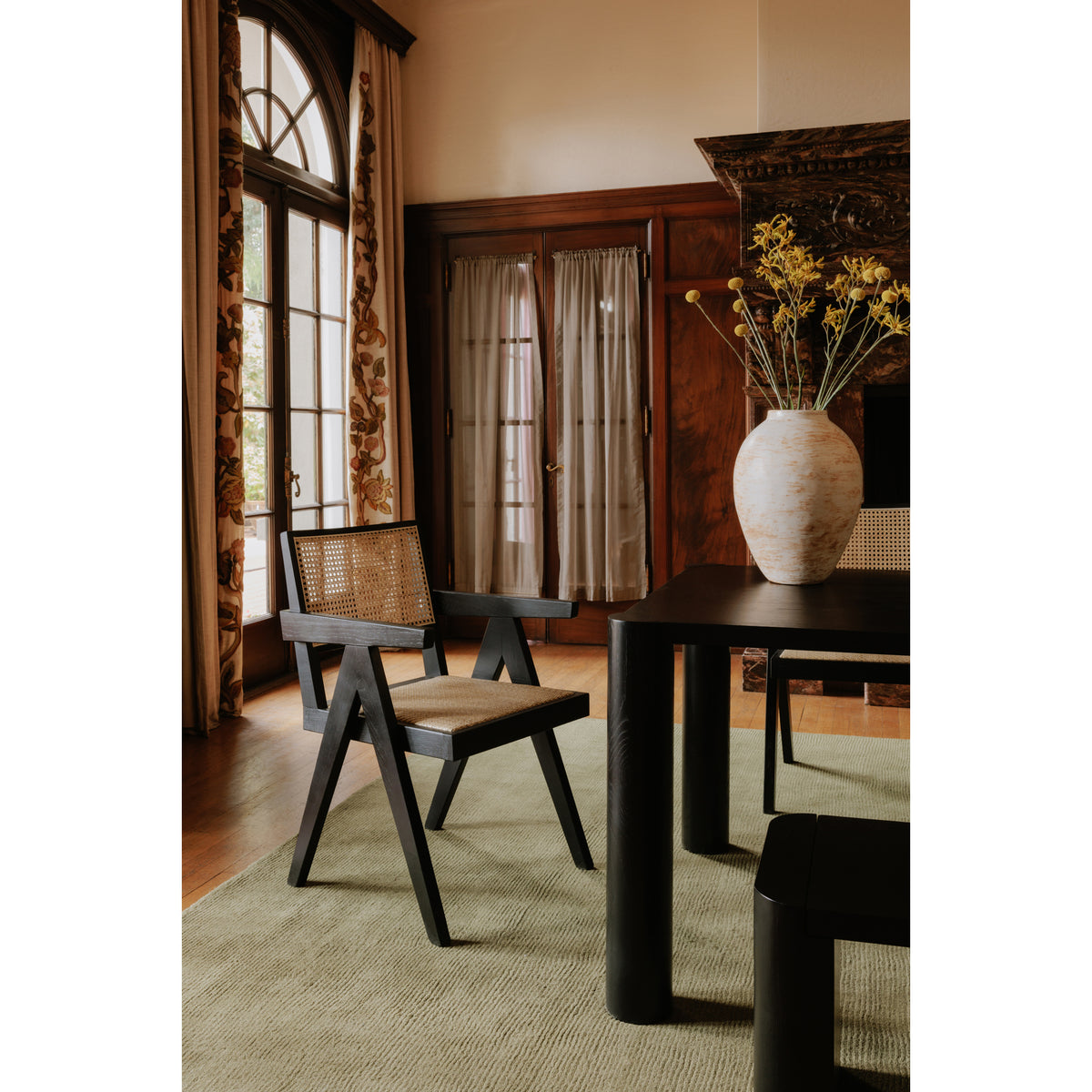 Takashi Chair Black- Set Of Two by Moe's Home