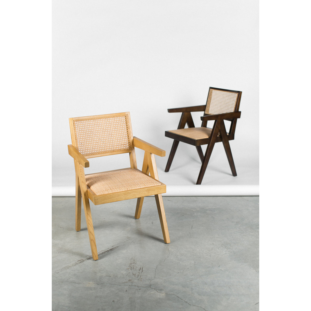 Takashi Chair Dark Brown - Set Of Two by Moe's Home