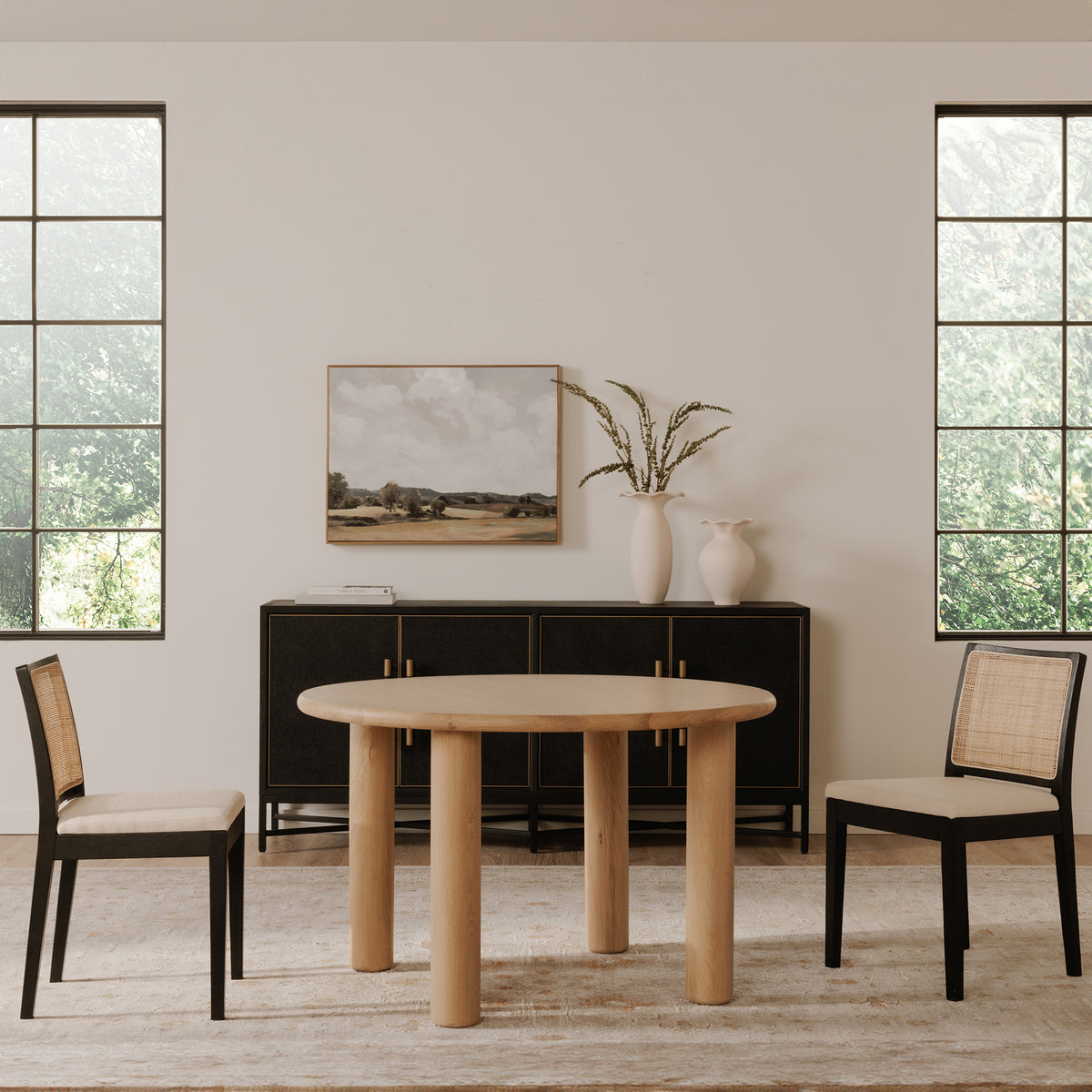 Orville Dining Chair Black - Set Of Two by Moe's Home