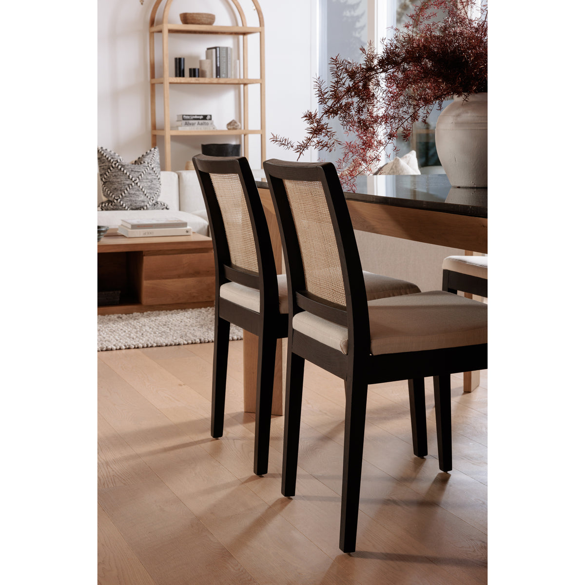 Orville Dining Chair Black - Set Of Two by Moe's Home