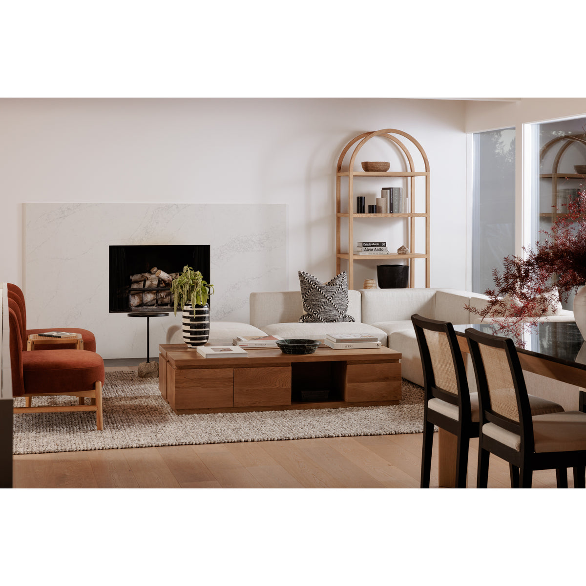 Orville Dining Chair Black - Set Of Two by Moe's Home