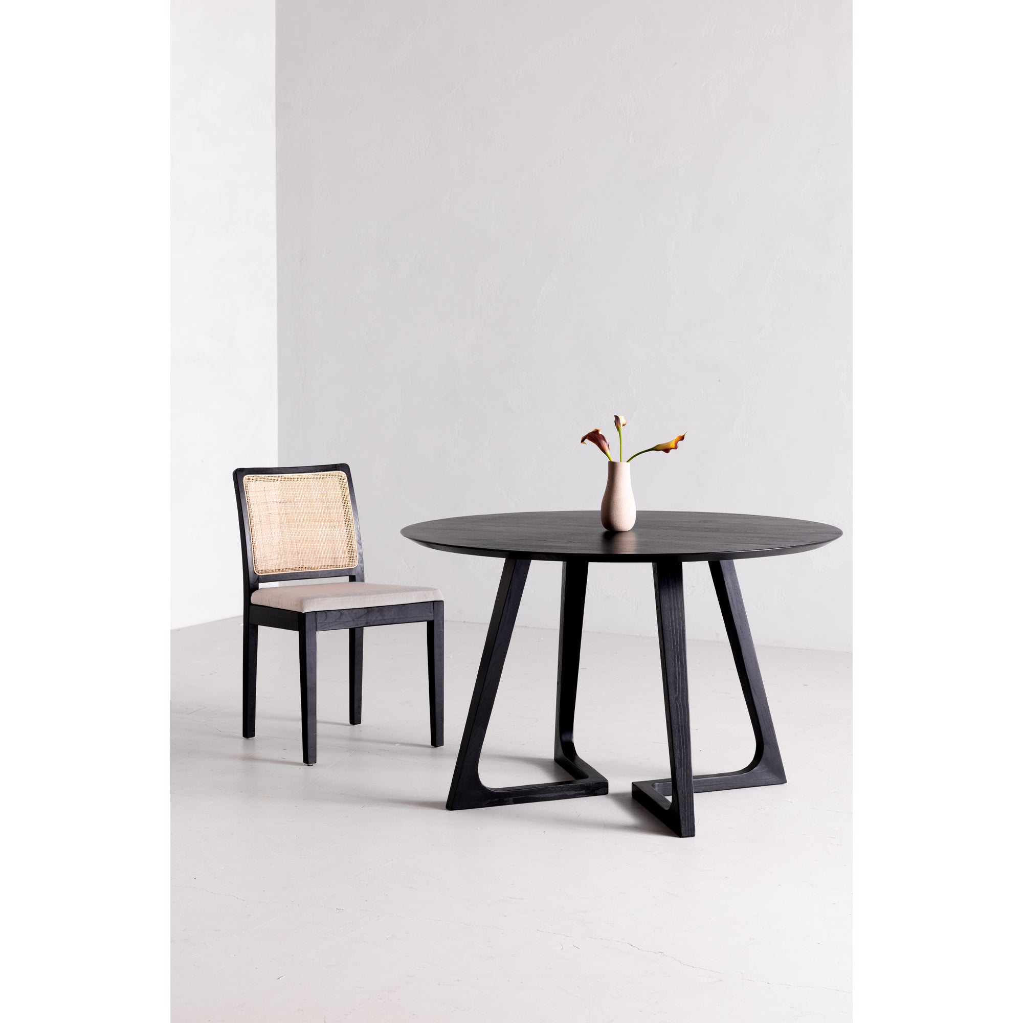 Orville Dining Chair Black - Set Of Two