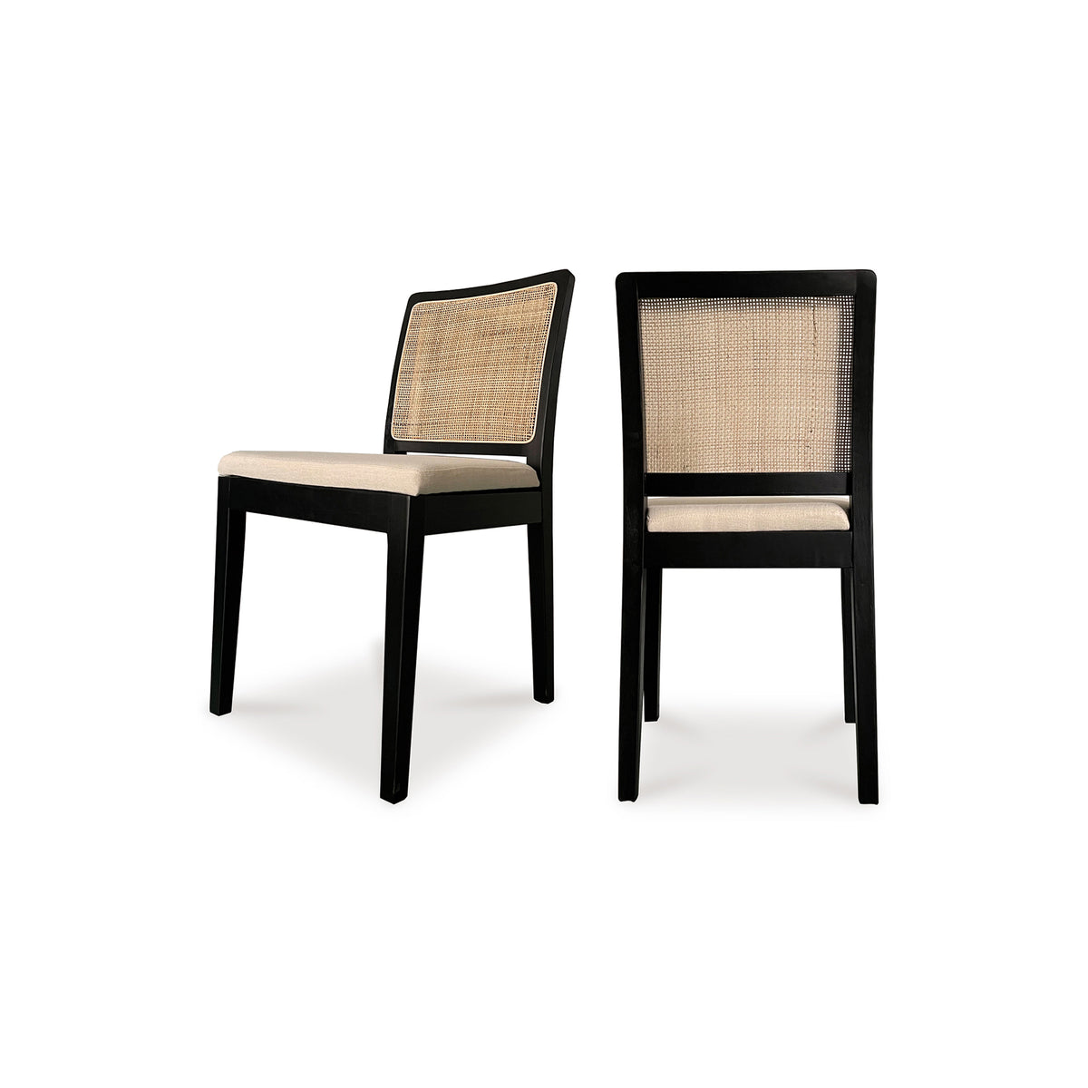 Orville Dining Chair Black - Set Of Two by Moe's Home