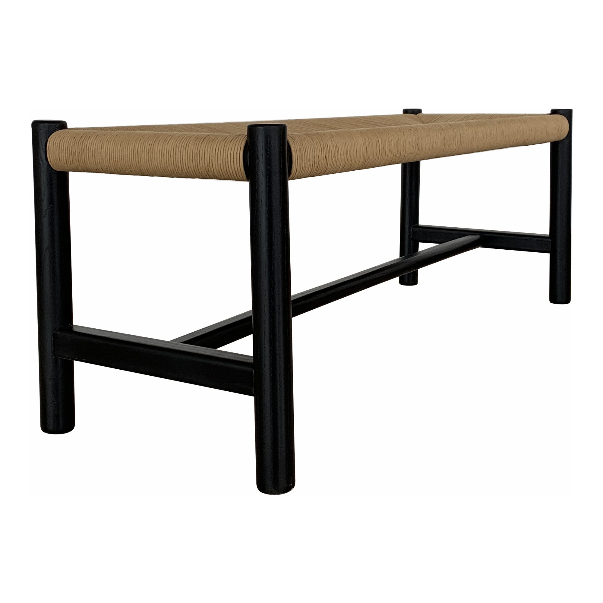 Hawthorn Small Bench Black