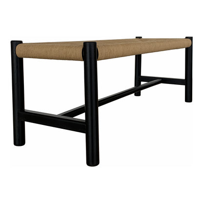 Hawthorn Small Bench Black