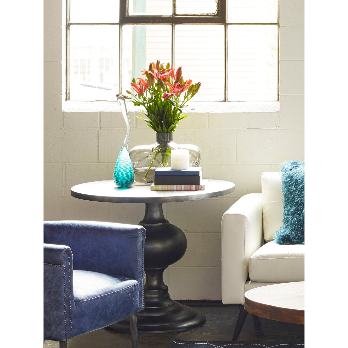 Lexie Dining Table Black by Moe's Home