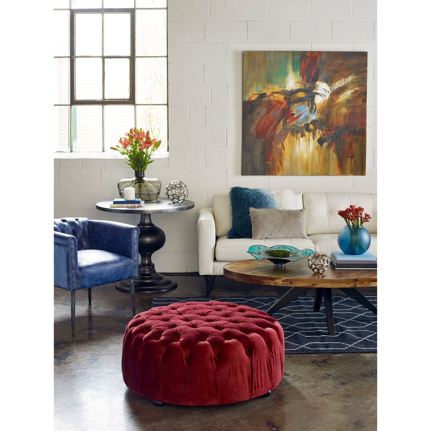 Lexie Dining Table Black by Moe's Home