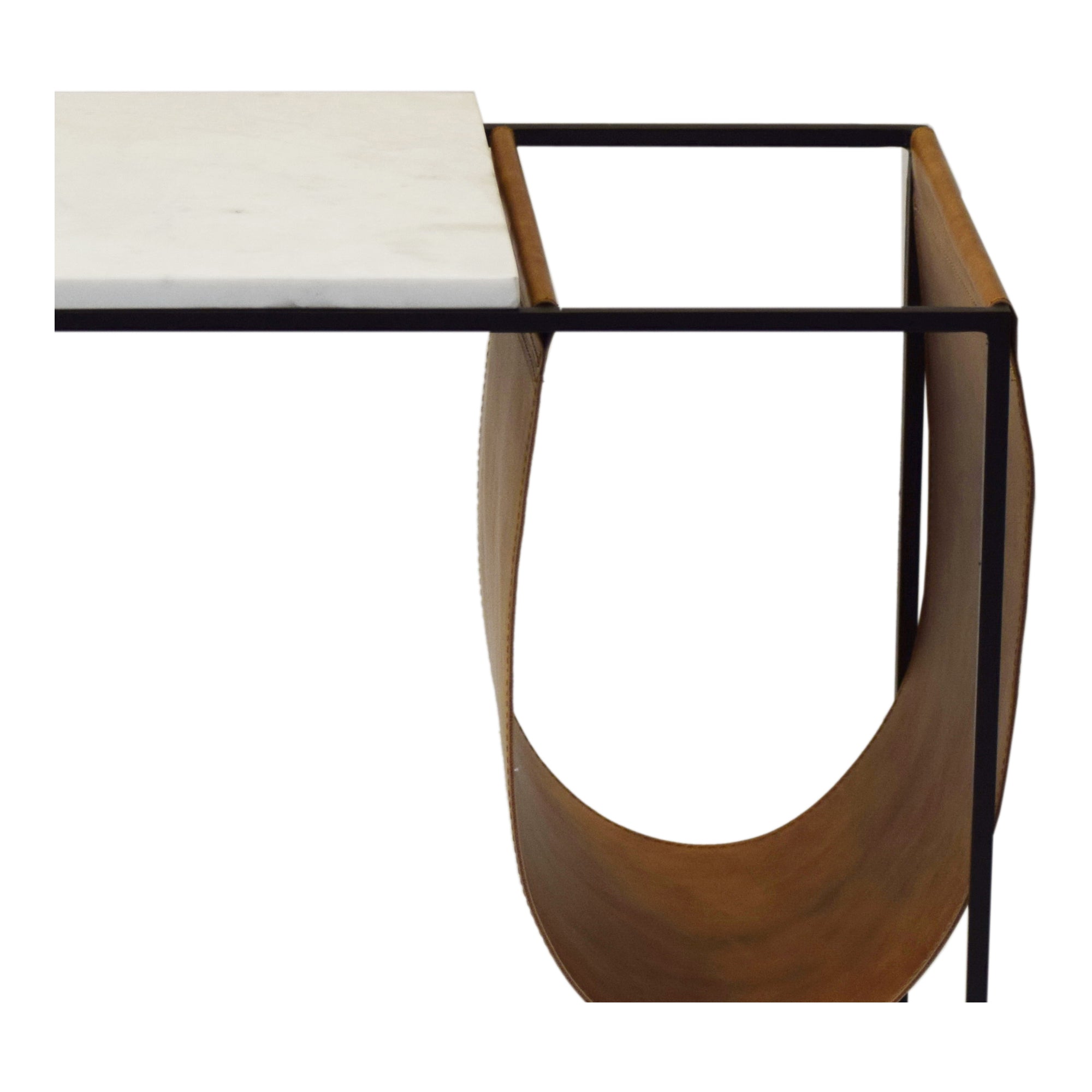 Cave Magazine Rack Brown