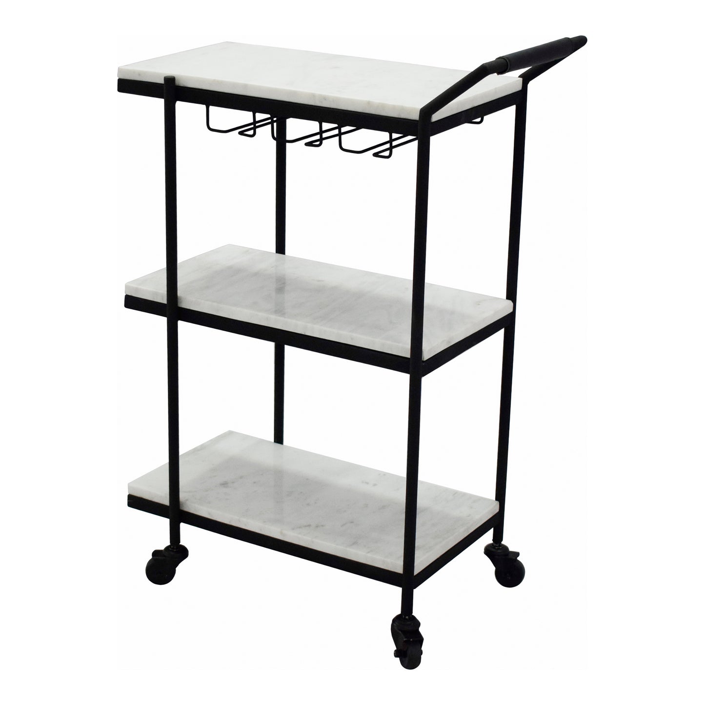 After Hours Bar Cart White by Moe's Home