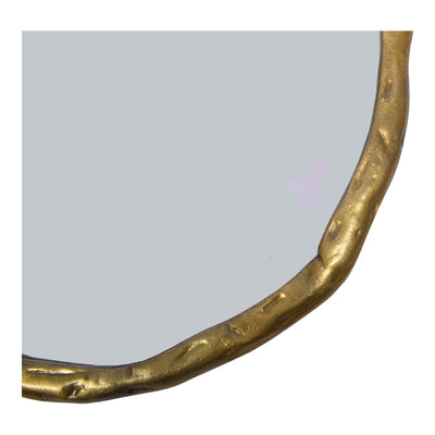Foundry Large Mirror Gold by Moe's Home