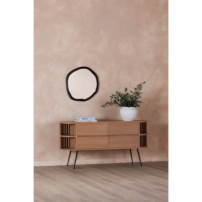 Foundry Small Mirror Black by Moe's Home