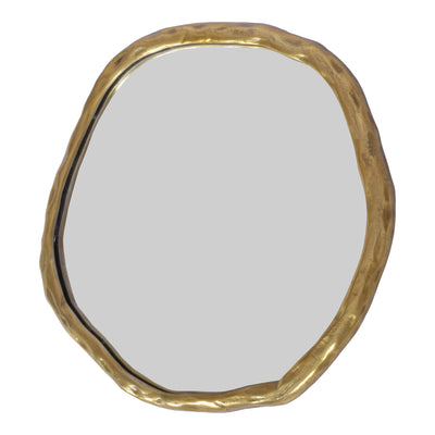 Foundry Small Mirror Gold by Moe's Home