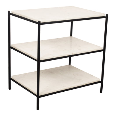 Trine Nightstand White by Moe's Home