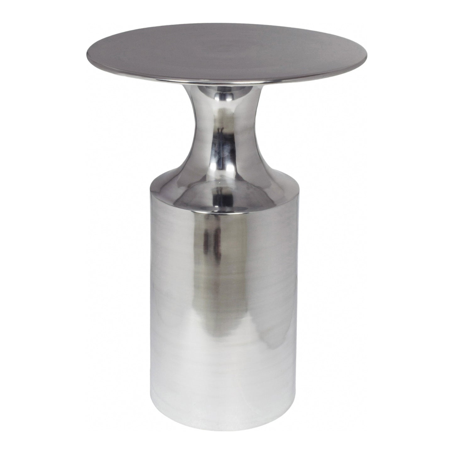 Rassa Accent Table Silver by Moe's Home