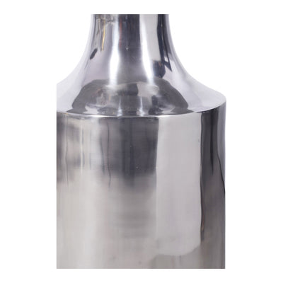 Rassa Accent Table Polished Silver by Moe's Home
