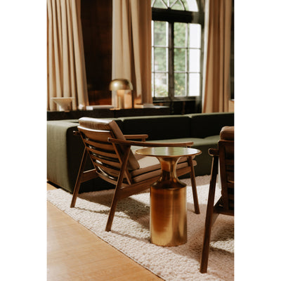 Rassa Accent Table Gold by Moe's Home