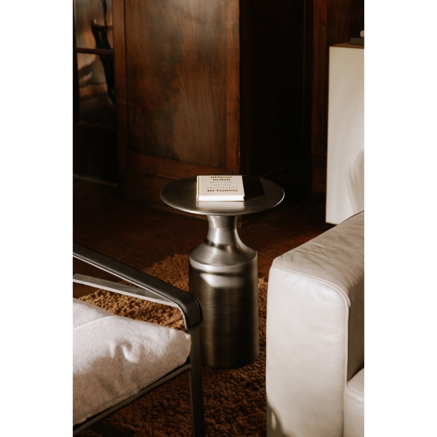 Rassa Accent Table Zinc by Moe's Home