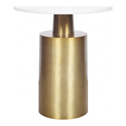 France Accent Table Gold | Yellow