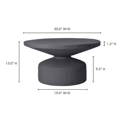 Yoli Coffee Table Black by Moe's Home