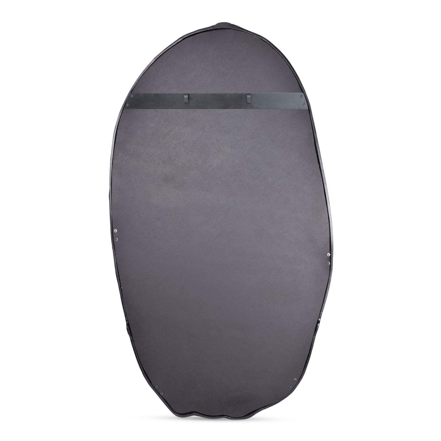 Foundry Oval Mirror Black by Moe's Home