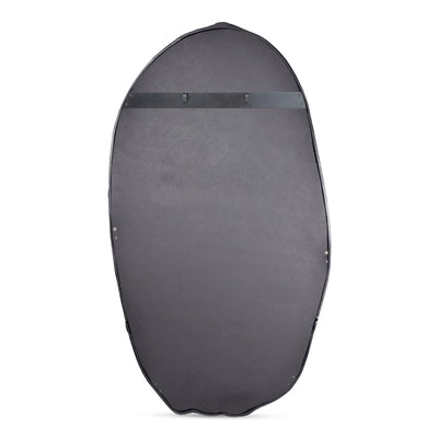 Foundry Oval Mirror Black by Moe's Home