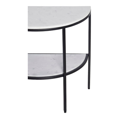 Lazlo Side Table White