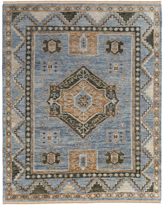 Fillmore 6935F Blue/Green Rug by Feizy