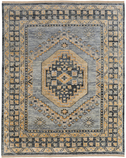 Fillmore 6941F Blue/Charcoal Rug by Feizy