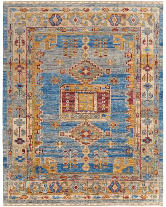 Fillmore 6944F Blue/Multi Rug by Feizy