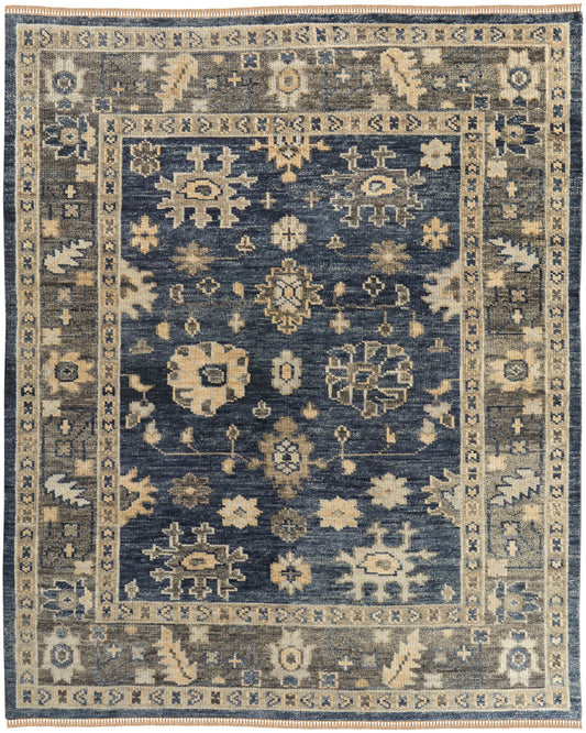 Fillmore 6954F Blue/Gray Rug by Feizy