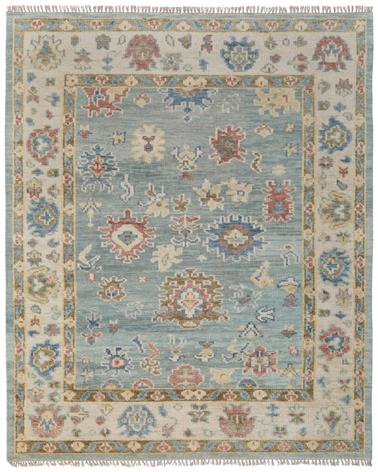 Fillmore 69CJF Blue/Ivory Rug by Feizy