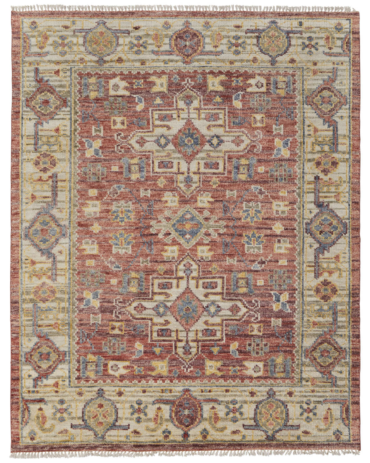 Fillmore 69CKF Rust/Beige Rug by Feizy