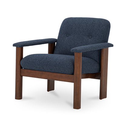 Parker Lounge Chair Dark Blue