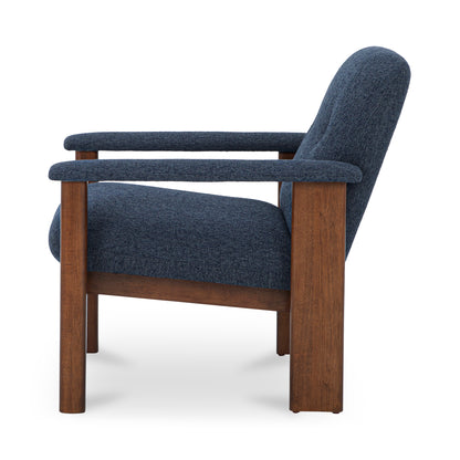 Parker Lounge Chair Dark Blue