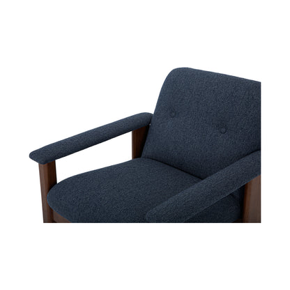 Parker Lounge Chair Dark Blue