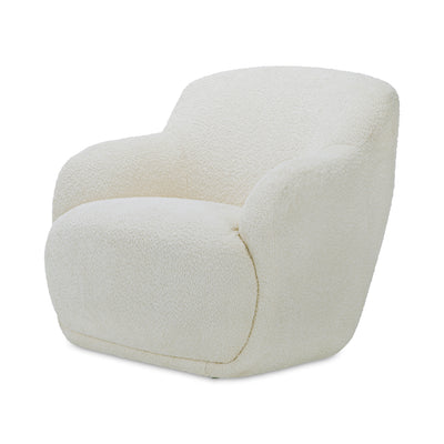 Stevie Lounge Chair Cream by Moe's Home