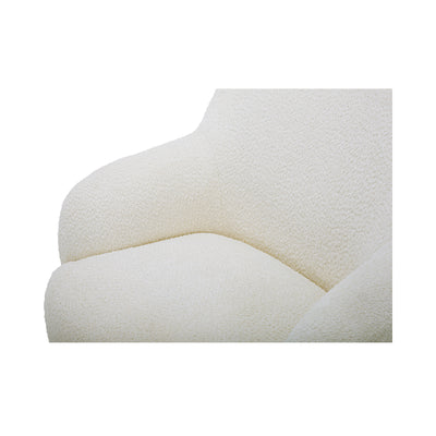 Stevie Lounge Chair Cream by Moe's Home
