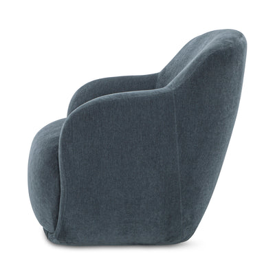 Stevie Lounge Chair Slate Blue by Moe's Home