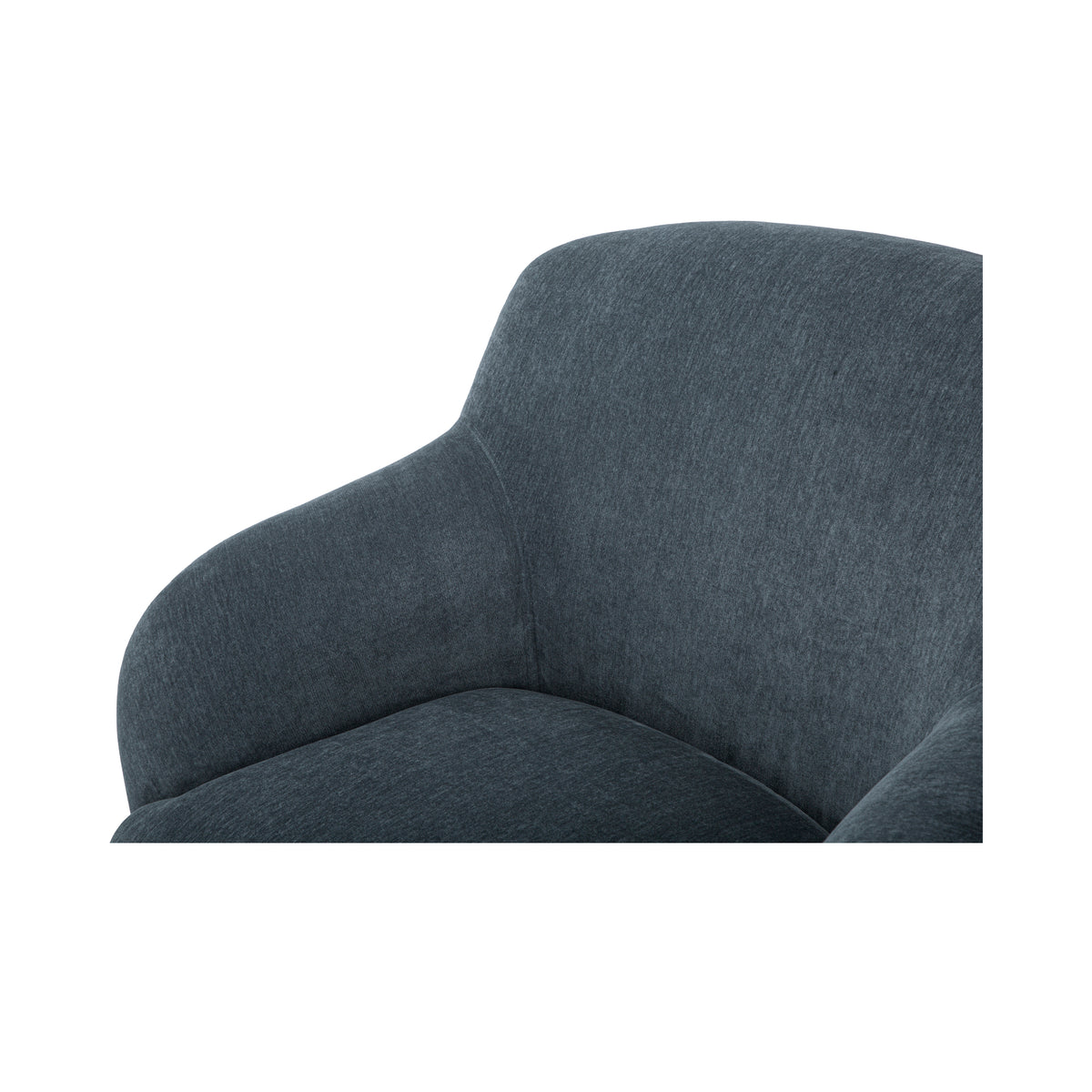 Stevie Lounge Chair Slate Blue by Moe's Home