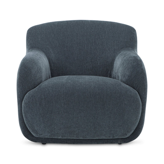 Stevie Lounge Chair Slate Blue | Blue