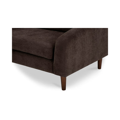 Quinn Sofa Dark Brown